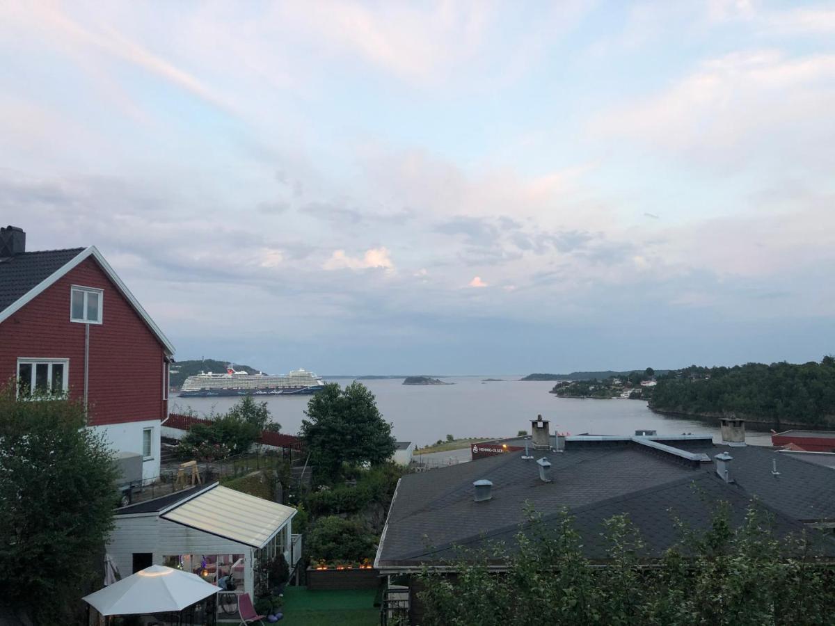 Aid Og Svein' S Sentrumsnaere Panorama Hjem Apartment Kristiansand Exterior foto